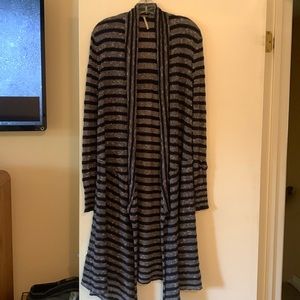 Free People striped cardigan